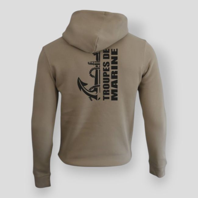 Sweatshirt 350g Tropas da Marinha Design Wet Sand - Summit Outdoor Lifestyle