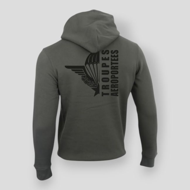 Camisola 350g Tropas Aerotransportadas Design Organic Caqui - Summit Outdoor Lifestyle