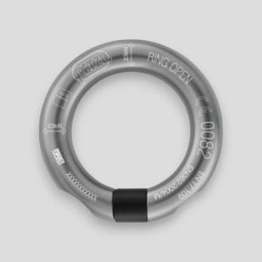 Anillo multidireccional abrible Ring Open - Gris Antracita - Petzl