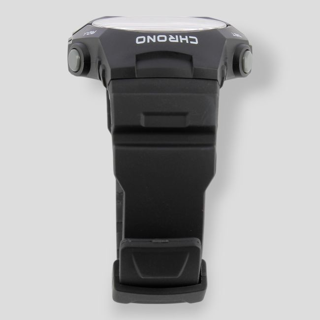 Digitaluhr mit Kunststoffarmband - Schwarz - Tekday