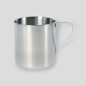 Caneca graduada com pega dobrável 500ml aço inoxidável - Tatonka