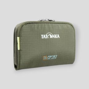 Portefeuille avec bloqueur RFID 19x9x2cm vert olive - Tatonka