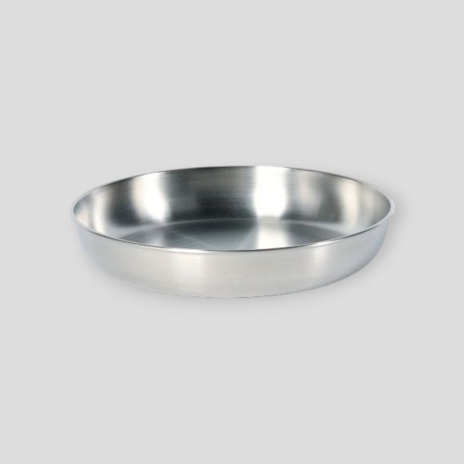 Assiette 16,5cm de diamètre acier inoxydable - Tatonka