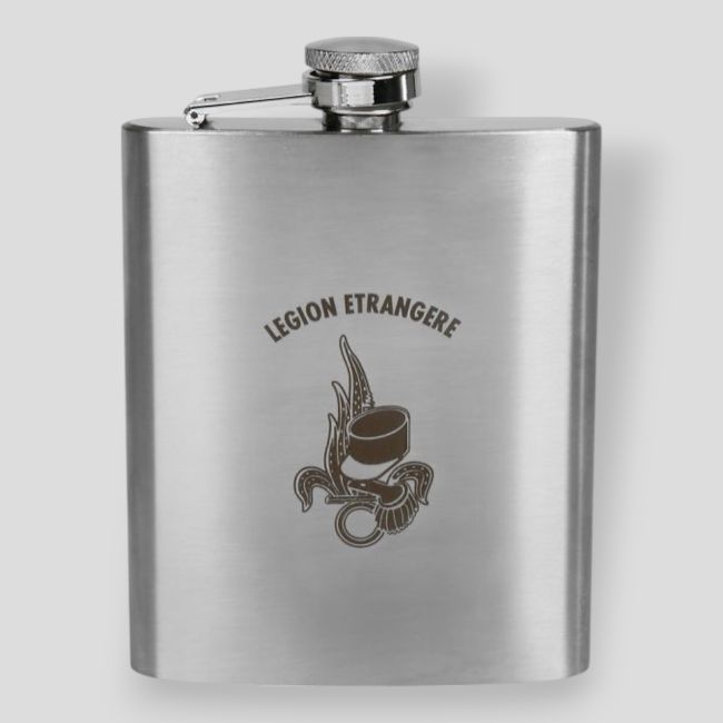 Borraccia inox 200ml Legione Straniera - Ares