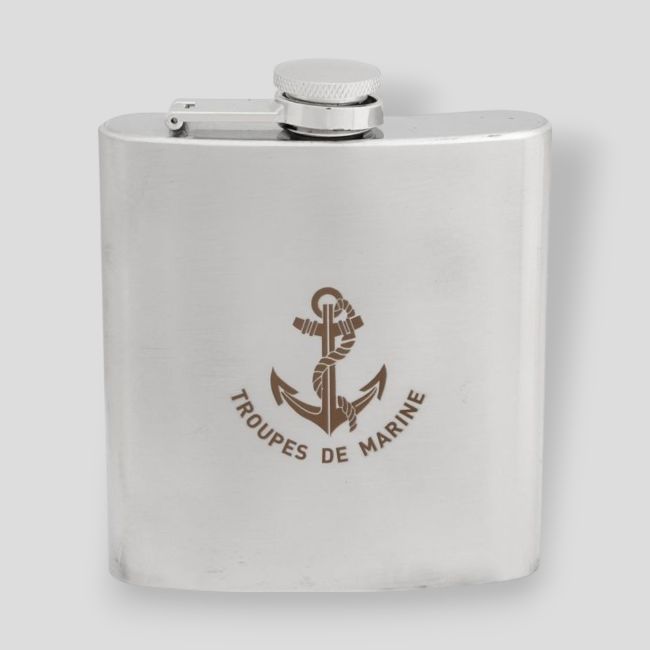 Piersiówka inox 200ml Wojska Morskie - Ares