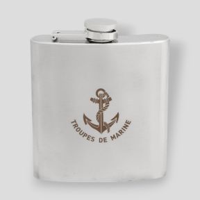 Fiaschetta in acciaio inox 200ml Truppe di Marina - Ares