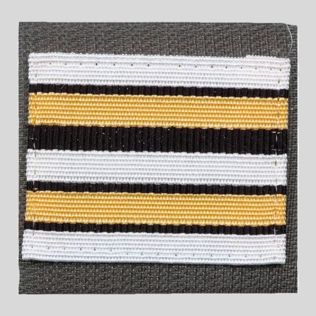Galon Armée de Terre (Armée Blanche) - Lieutenant-Colonel
