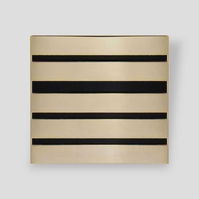Grado in metallo per berretto dell'Esercito - Colonnello Oro