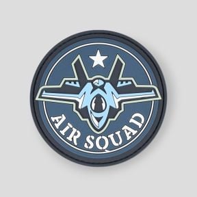 PARCHE AIR SQUAD PVC - Ares