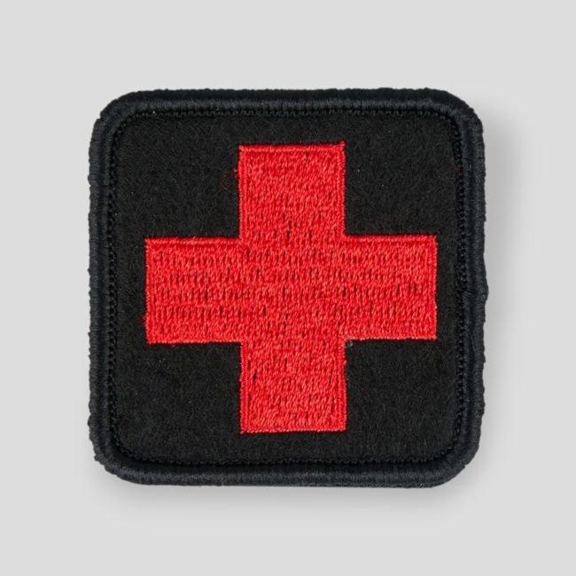 PATCH CZERWONY KRZYŻ HV HAFTOWANA - Ares