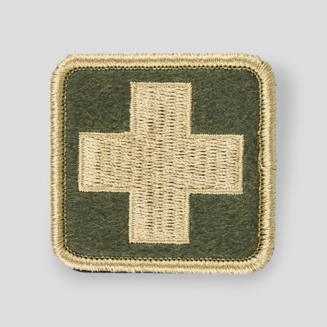 PATCH CRUZ VERDE HV BORDADO - Ares