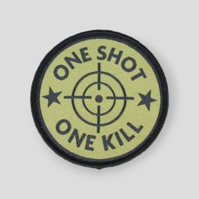 PATCH ONE SHOT TECIDO - Ares