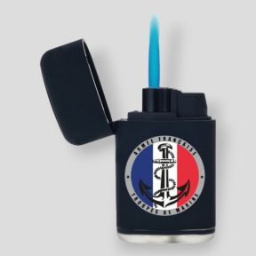Encendedor Antitormenta Tropas de Marina Francia - Negro - Summit Outdoor Lifestyle