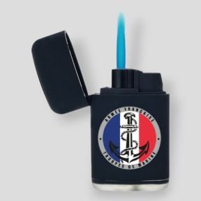 Encendedor Antitormenta Tropas de Marina Francia - Negro - Summit Outdoor Lifestyle