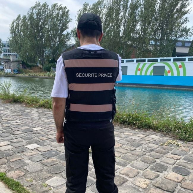 Gilet Thor Mesh Sécurité Privée - Noir - VVS
