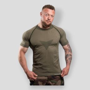 T-shirt FLIGHT Active Line (10°C e +) - Ranger Green - Summit Outdoor