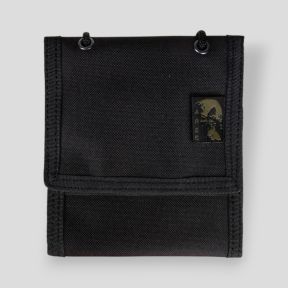 Cartera de 3 pliegues con cordón Negro - Ares