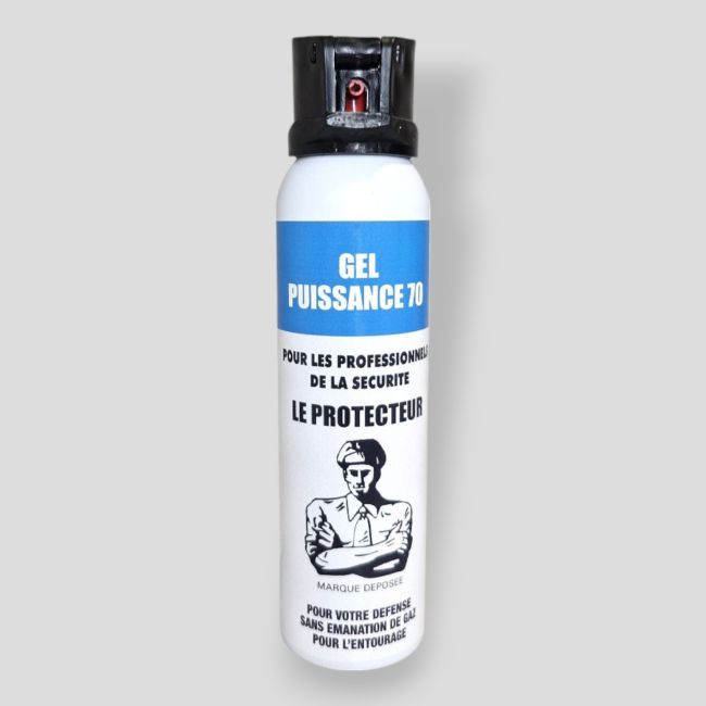 Aérosol anti-agression Gel CS Puissance 70 - 100ml - Le Protecteur