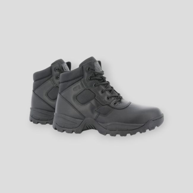 Interventieschoenen Mid leer/nylon - Zwart - GK