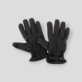 Gants de palpation en cuir - Noir - CityGuard