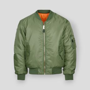 MA-1 Green Aviation Bomber Jacket - Fostex Garments