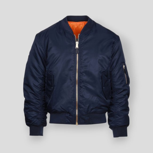 Chaqueta bomber aviación MA-1 azul - Fostex Garments