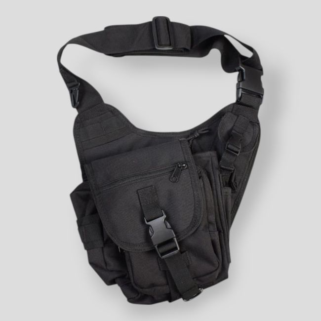 Borsa a tracolla 7L - Nera - Kombat Tactical Borsa a tracolla 7L - Nera - Kombat Tactical