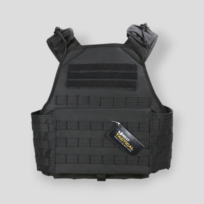 Gilet de combat Molle Viking - Noir - Kombat Tactical