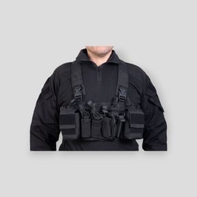Chest Rig Force MK1 - Negro - Delta Tactics