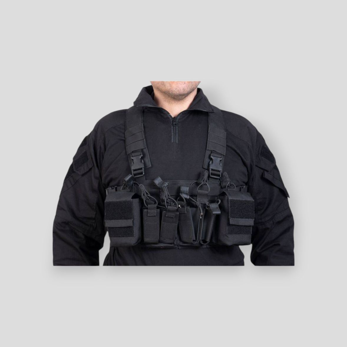 Chest Rig Force MK1 - Nero - Delta Tactics