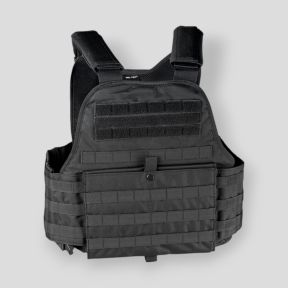 Chaleco plate carrier negro - Miltec