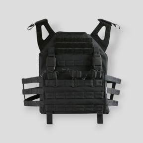Plattenträgerweste Buckle-tek - Schwarz - Kombat Tactical