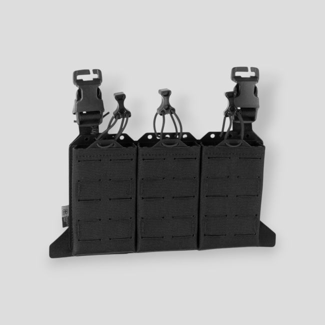 Painel Triplo Porta-Carregador AR/AK Gen.5 - Preto - Templar's Gear