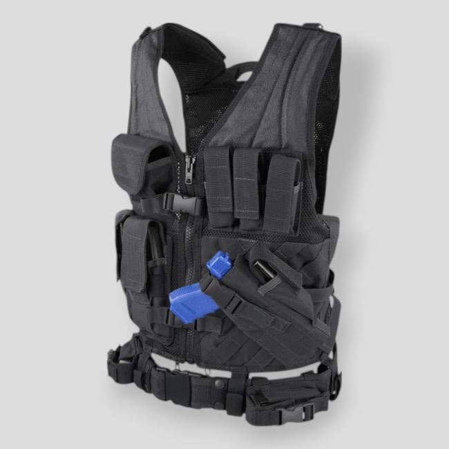Gilet Cross Draw - Nero - Condor Outdoor