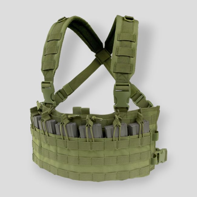 Chaleco Chest Rig Rapid Assault - Verde Oliva - Condor Outdoor
