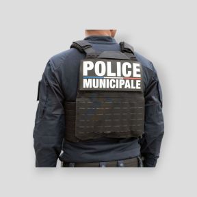 Giubbotto antiproiettile porta-piastre Quick Release Rider NIJ IIIA Security con piastre morbide - Le Protecteur
