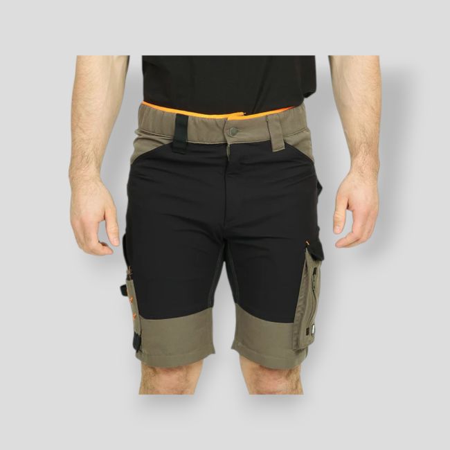 Bermudy robocze LANNE - Khaki - Nine Worths by North Ways