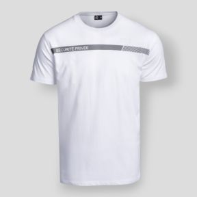 T-shirt Sécurité Privée Sécu-One - Wit - A10 Equipment