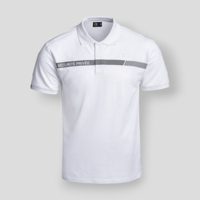 Polo Sécurité Privée Sécu-One - Blanc - A10 Equipment
