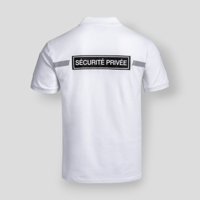 Polo de Segurança Privada Sécu-One - Branco - A10 Equipment