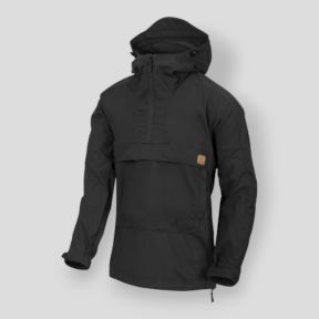 woodsman anorak jacket® - black - helikon
