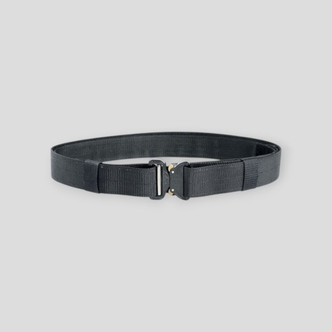Cinturone tattico 43mm con sotto-cintura e fibbia cobra - Nero - Tasmanian Tiger