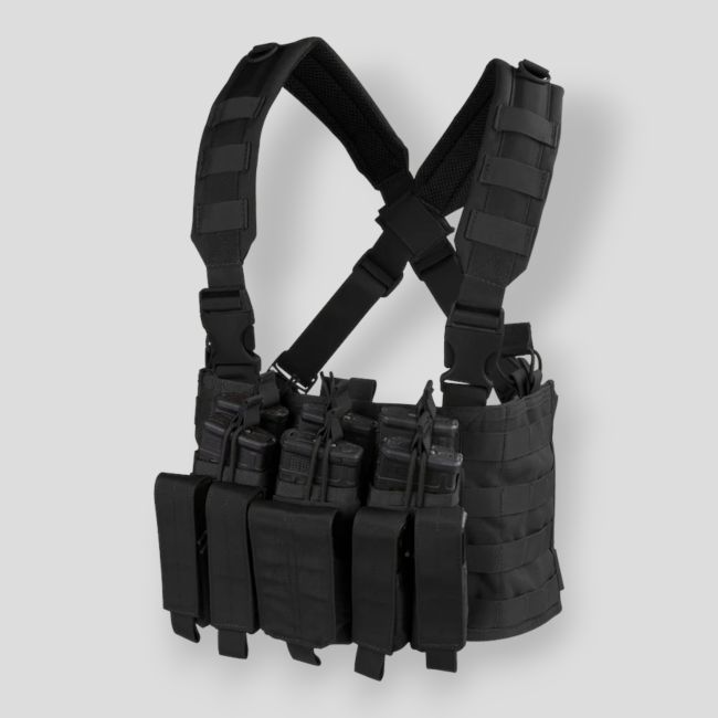 Gilet Chest Rig Recon - Nero - Condor Outdoor