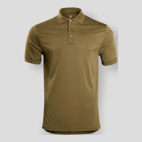 Polo tactique STOIRM 100% polyester coyote - Highlander