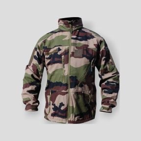 Softshell-Jacke Camo CE mit wasserdichten Reißverschlüssen - Patrol Equipement