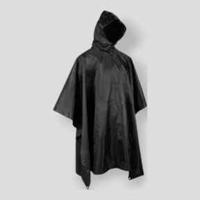Poncho ripstop Basic - Negro - Mil-Tec