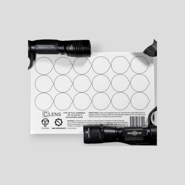 Hoja de 18 lentes protectoras CLENS - Thyrm