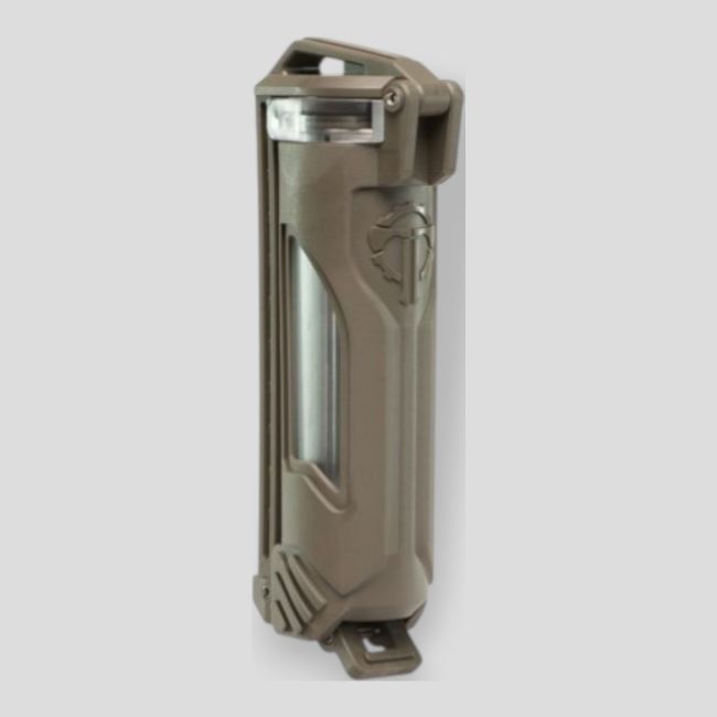 Compartiment à batteries/piles CellVault 18 - Vert Olive - Thyrm