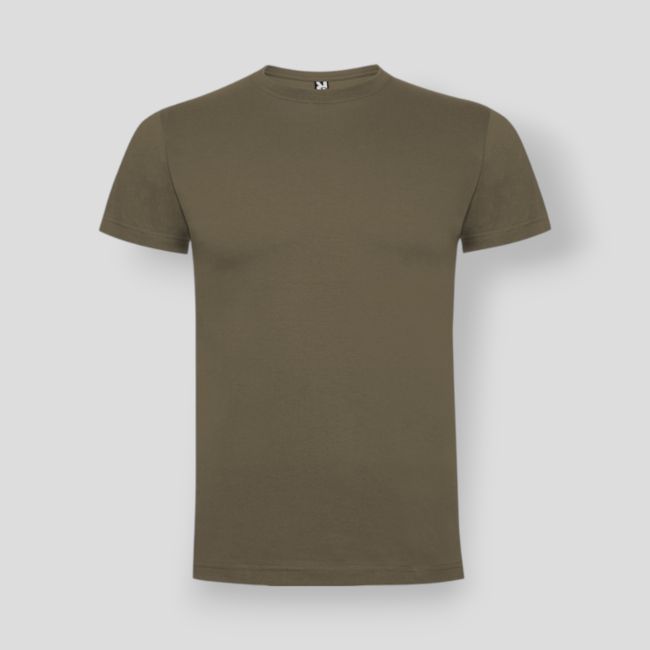 Camiseta de manga corta cuello redondo Dogo Premium - Nogal - Roly
