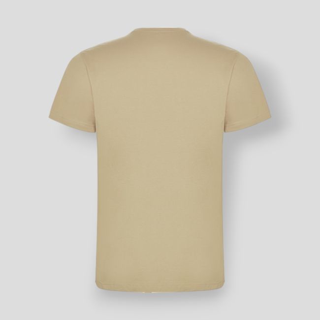 T-shirt à manches courtes col rond Dogo Premium - Sable - Roly